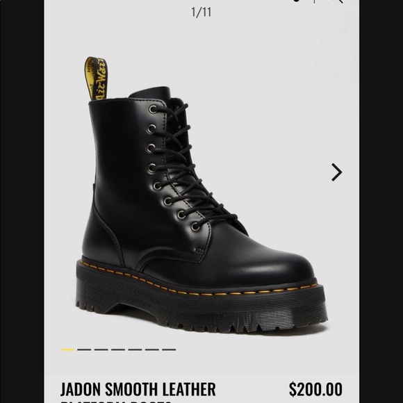 Dr Marten AirWair Jadon platform boots - Picture 4 of 5